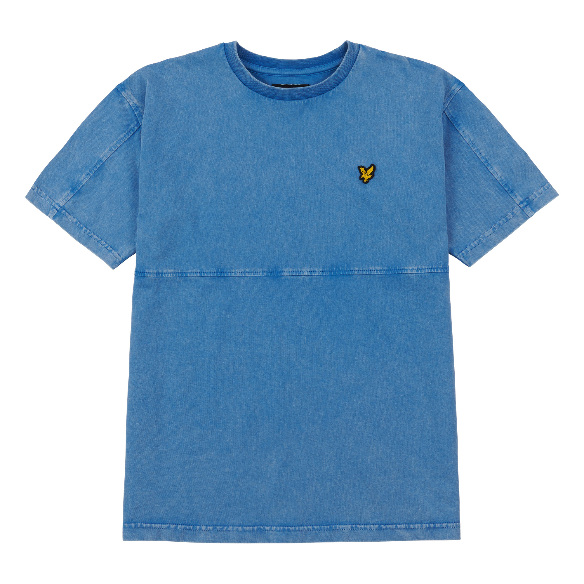 Lyle & Scott T-shirt acid wash - Star Sapphire Top Merken Winkel